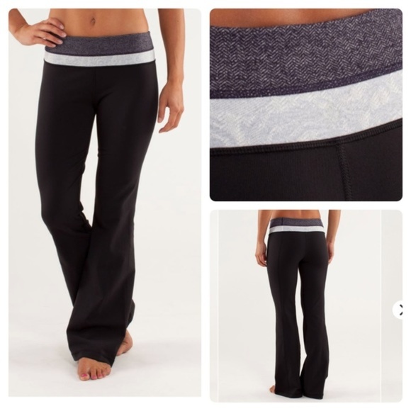 lululemon athletica Pants - Rare Lululemon Herringbone Groove Pants 6